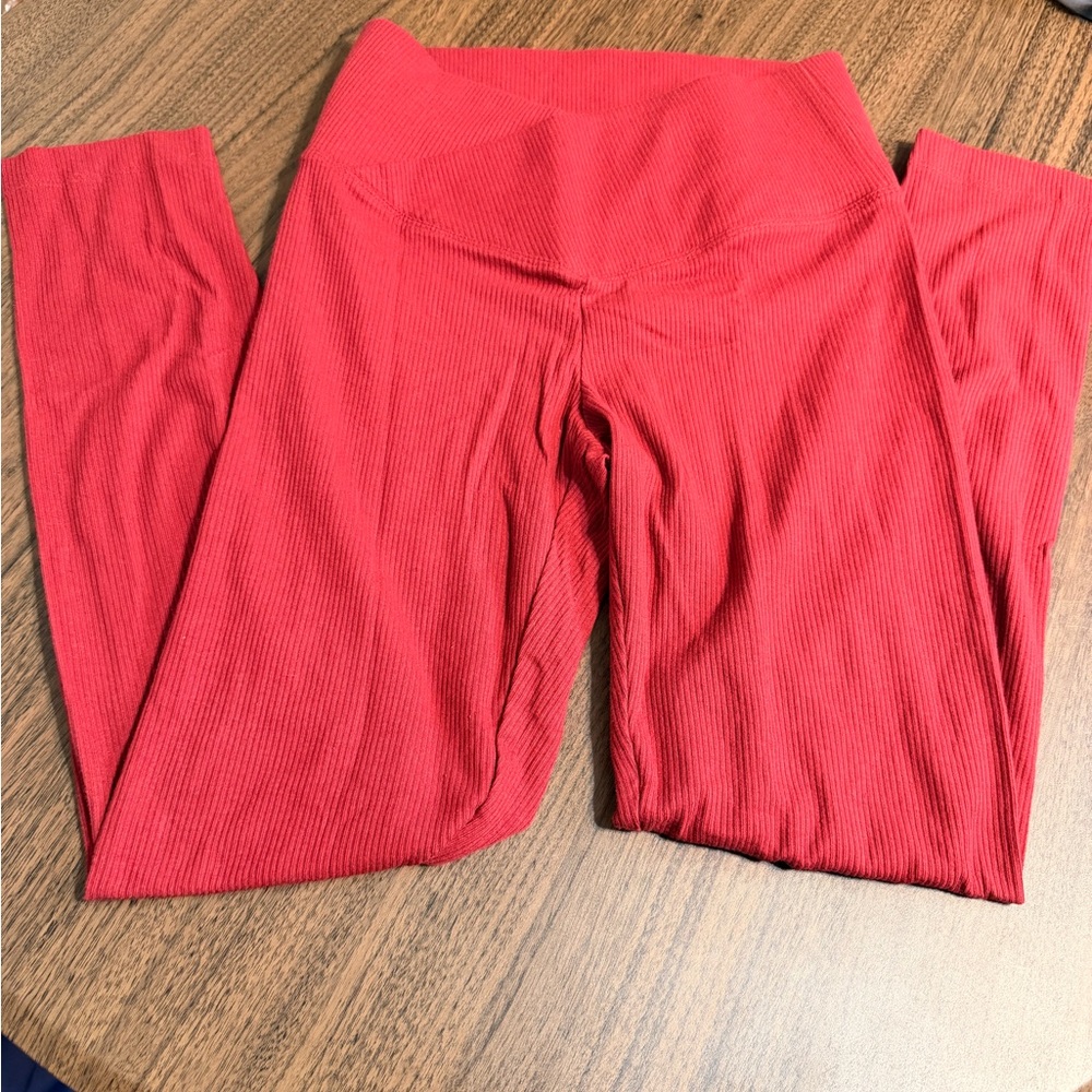 Old Navy Red Leggings